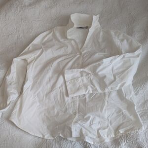 Elegant White Button Down Shirt for Women